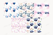 Graduation Paper | Pastel Graduation, a Pattern Graphic by GlamArtZhanna (Thumbnail 3 of 4)