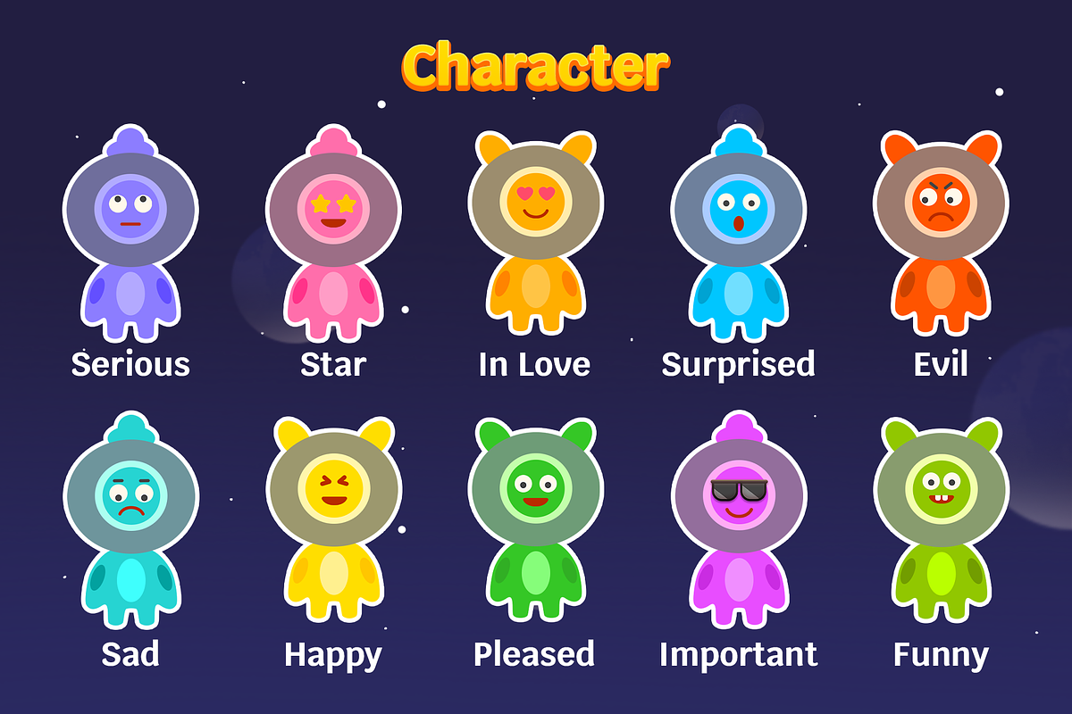 Space Word, Game UI, Mobile Casual, an Object Graphic by KartInnka (Photo 16 of 19)
