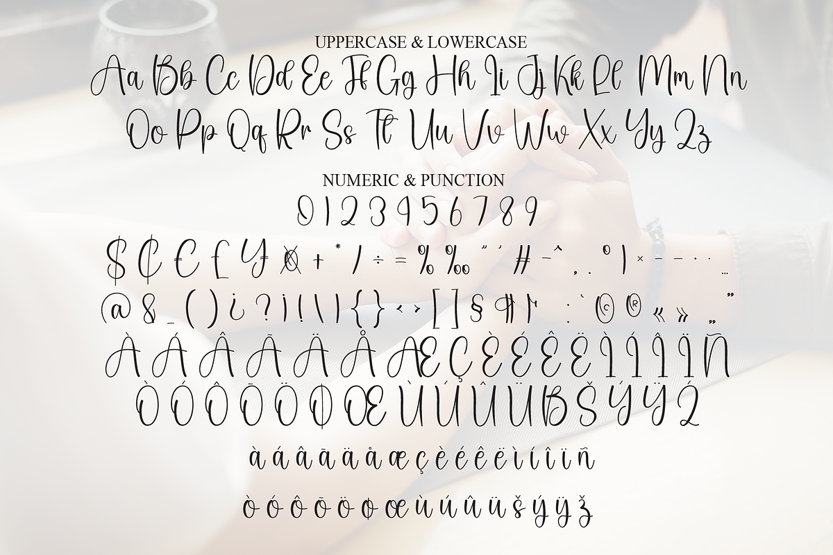 Soulmates | Script Font, a Handwritten Font by Scratchones (Photo 7 of 9)