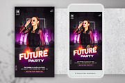 Event Music Party Instagram Flyer, a Social Media Template by PixelsDesign (Thumbnail 2 of 2)