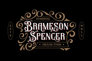 Brameson Spencer - Vintage Font, a Serif Font by Grezline Studio (Thumbnail 1 of 12)