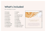 Jewel Instagram Feed Canva Templates, a Social Media Template by Cultive Creative (Thumbnail 4 of 13)
