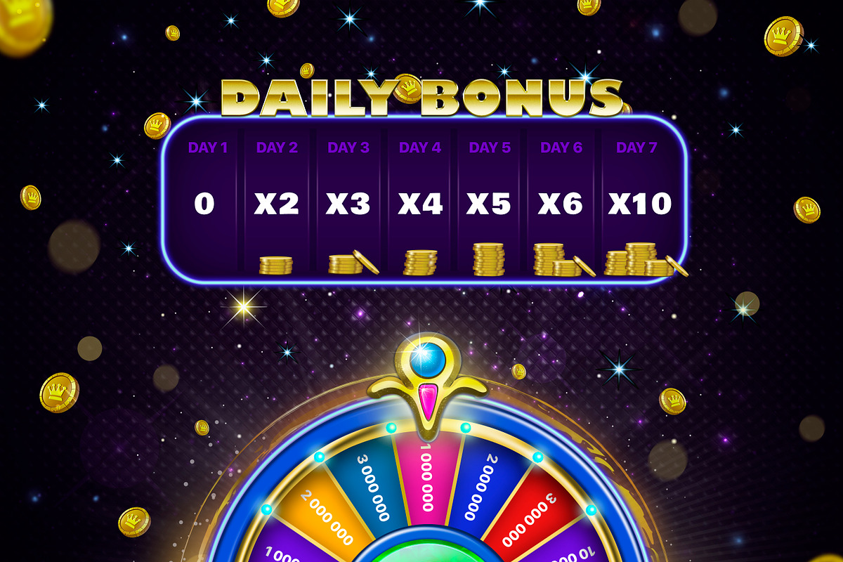 Casino Daily Wheel Set, a Templates & Theme by JUBO (Photo 4 of 6)