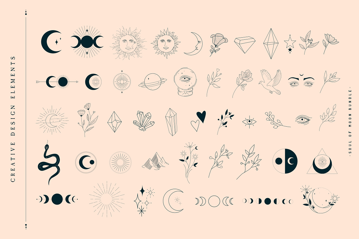 Soul of Moon Bundle//Magical Items, an Illustration by SNIPESCIENTIST (Photo 16 of 22)