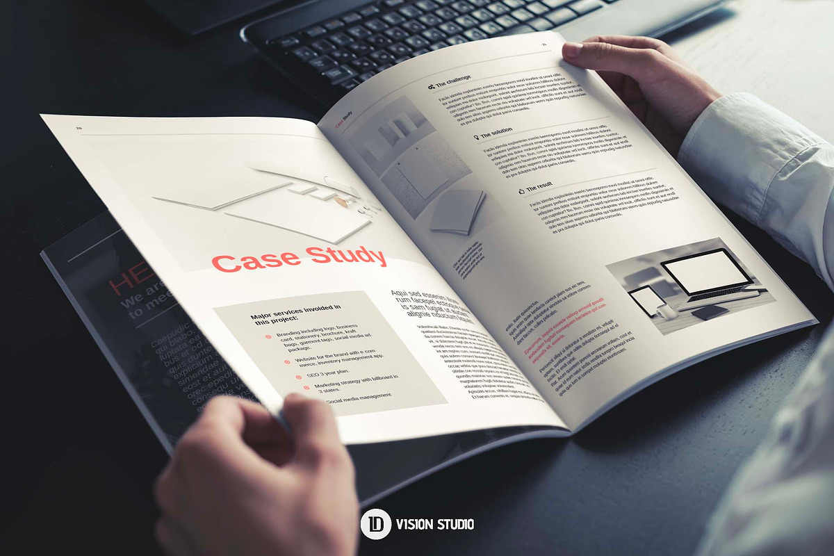 Project Proposal Template InDesign, a Brochure Template by ID Vision Studio (Photo 13 of 17)