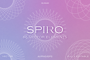 SPIRO Vector Design Elements