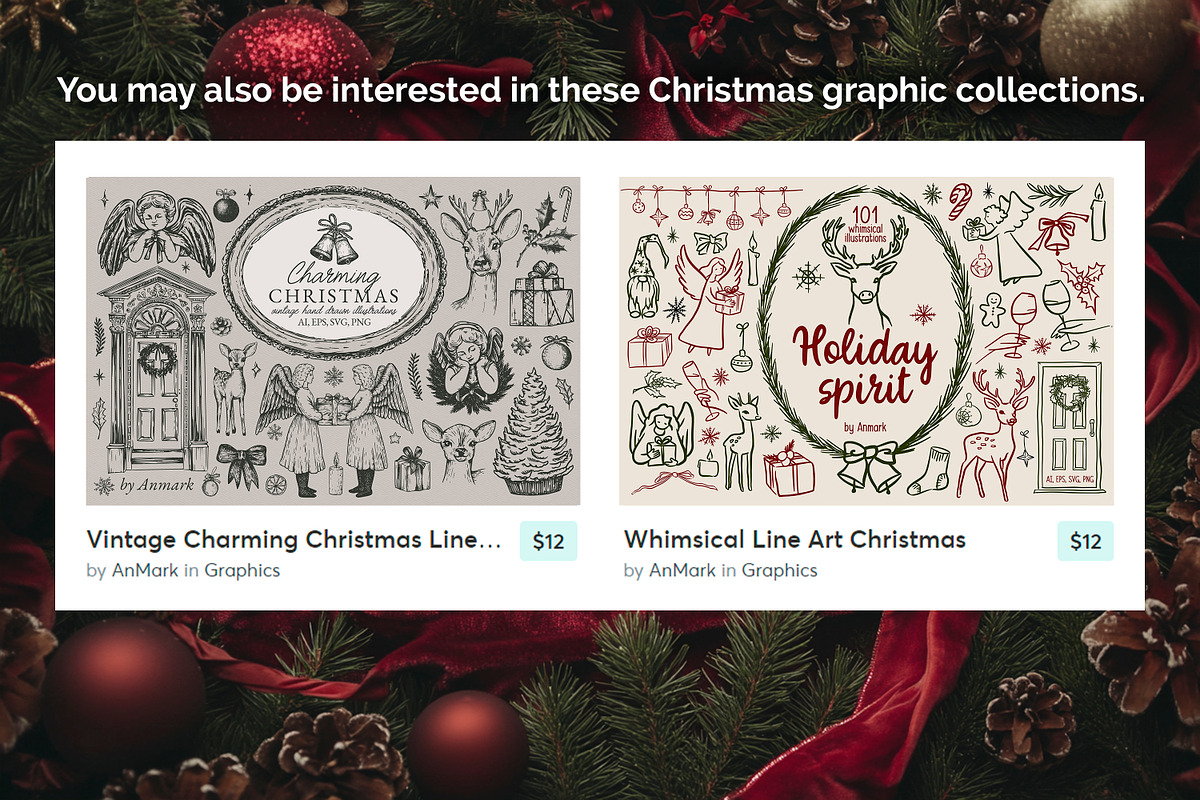 Holiday Spirit Festive Charming Font, a Handwritten Font by AnMark (Photo 10 of 10)