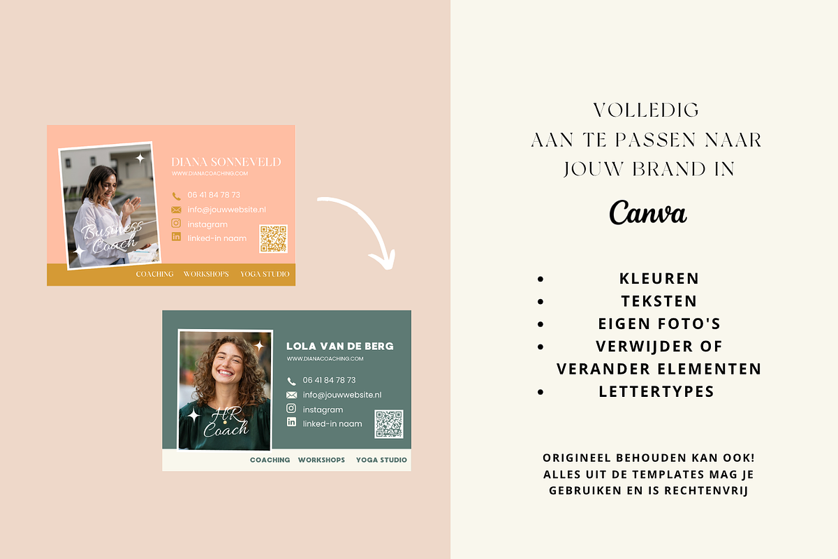 Visitekaartje Bohemian, a Templates & Theme by Designbysterre (Photo 2 of 4)