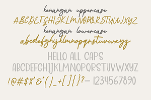 Kenangan Font Duo