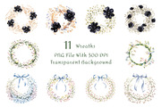Baby's Breath Watercolor Clipart, a Decorative Illustration by ForhadGFX (Thumbnail 4 of 14)