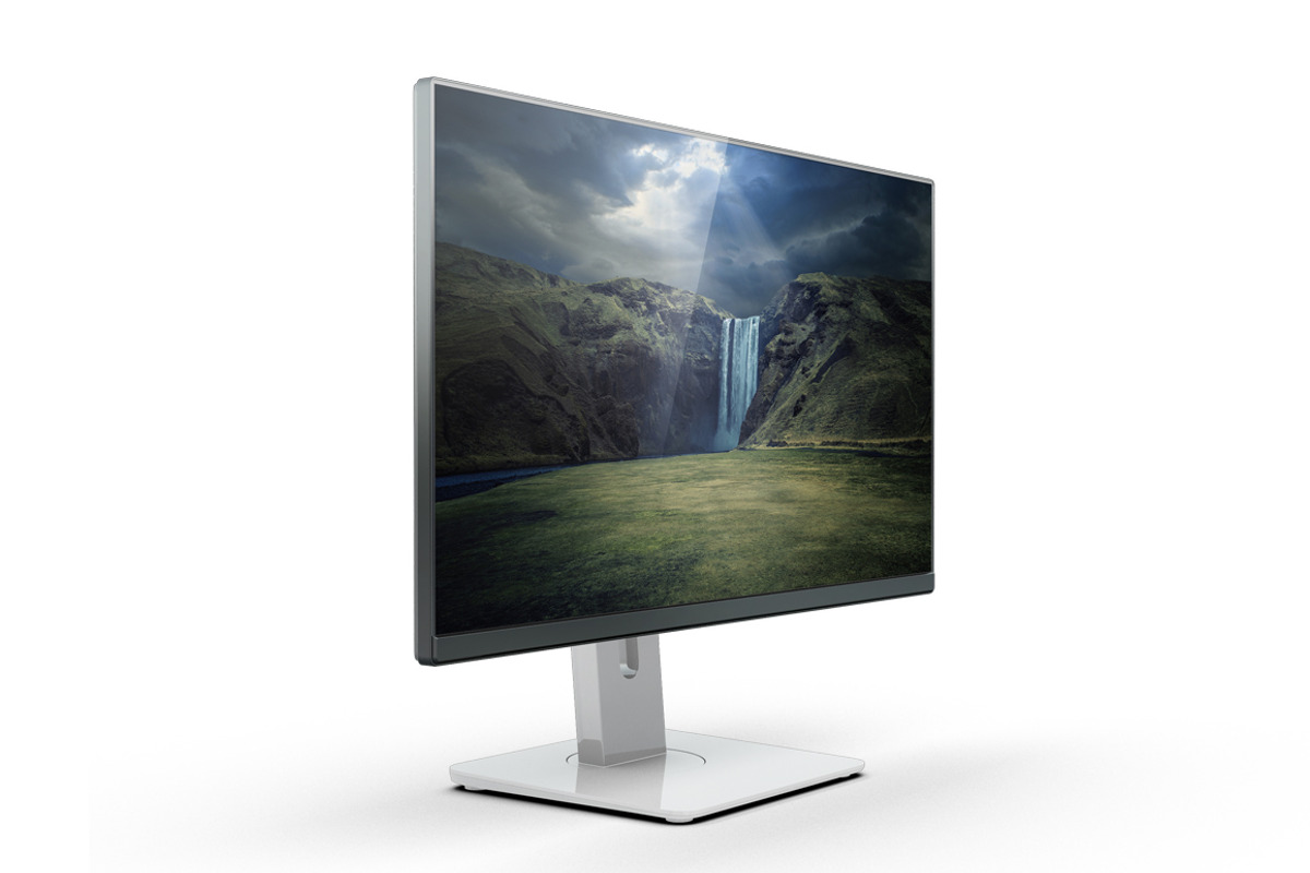 Monitor U2414h Mockup, a Product Mockup by PixelMockup (Photo 9 of 14)