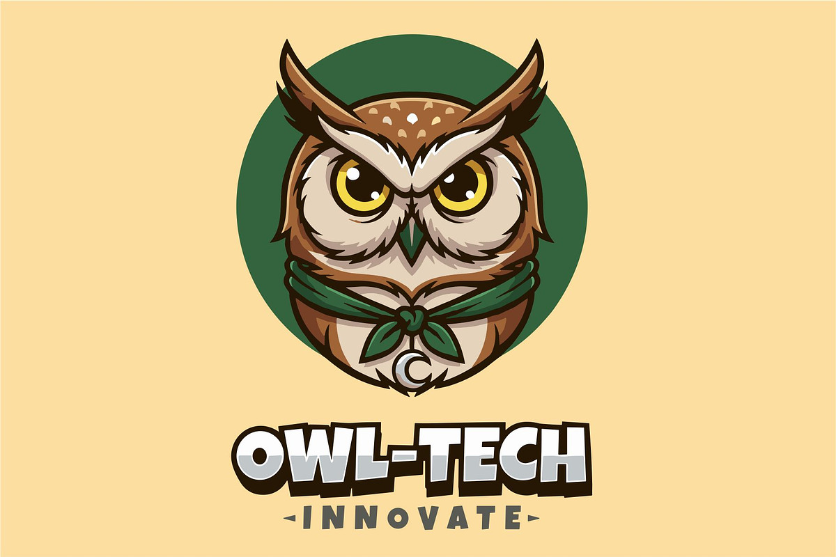 Wise Owl Innovations, an Animal Illustration by Izdihaar_Studio (Photo 3 of 3)