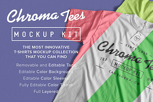 Chromatees Mockup T-Shirts