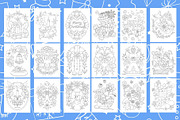 Christmas Coloring Book, a Seasonal Illustration by Line Store (Thumbnail 4 of 4)