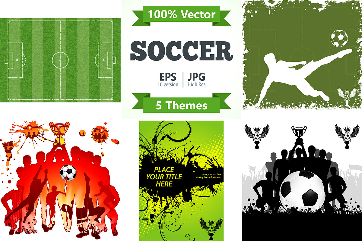 Soccer Posters and Concepts, a Texture Illustration by TAlex (Photo 1 of 6)
