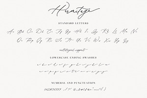 Hermitage Modern Calligraphy Font