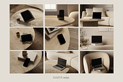 16 MacBook, iPhone, iPad Mockups, an iPhone Mockup by Moyo Studio (Thumbnail 9 of 10)