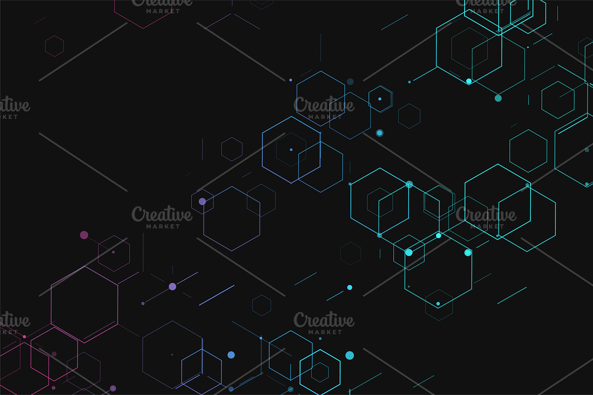 Abstract technology background, a Pattern Graphic by majcot (Photo 6 of 6)