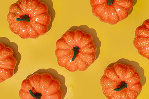 Autumn pumpkins pattern, a Food & Drink Photo by etorres69