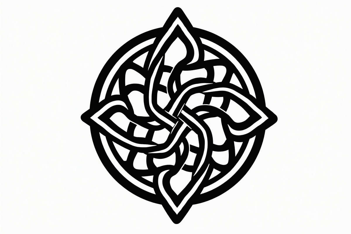 Celtic Tribal Tattoo Knot Bundle, an Illustration by hafijul (Photo 3 of 5)