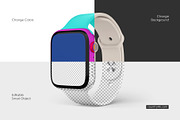 Apple Watch Mockup Set, a Wearable Device Mockup by Country4k (Thumbnail 2 of 4)