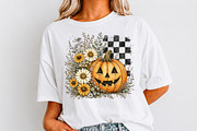Floral Pumpkin Png, Halloween Png, a Seasonal Illustration by Libby Wishes (Thumbnail 3 of 3)