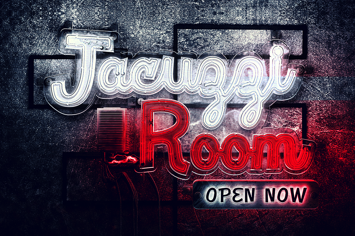 Jacuzzi Room by Rocket Type  Creative Market