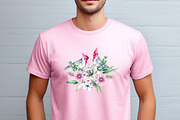 Birds in Bloom Watercolor Floral set, an Animal Illustration by SashaKondr (Thumbnail 2 of 17)