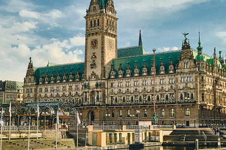 City Hall of Hamburg, Germany