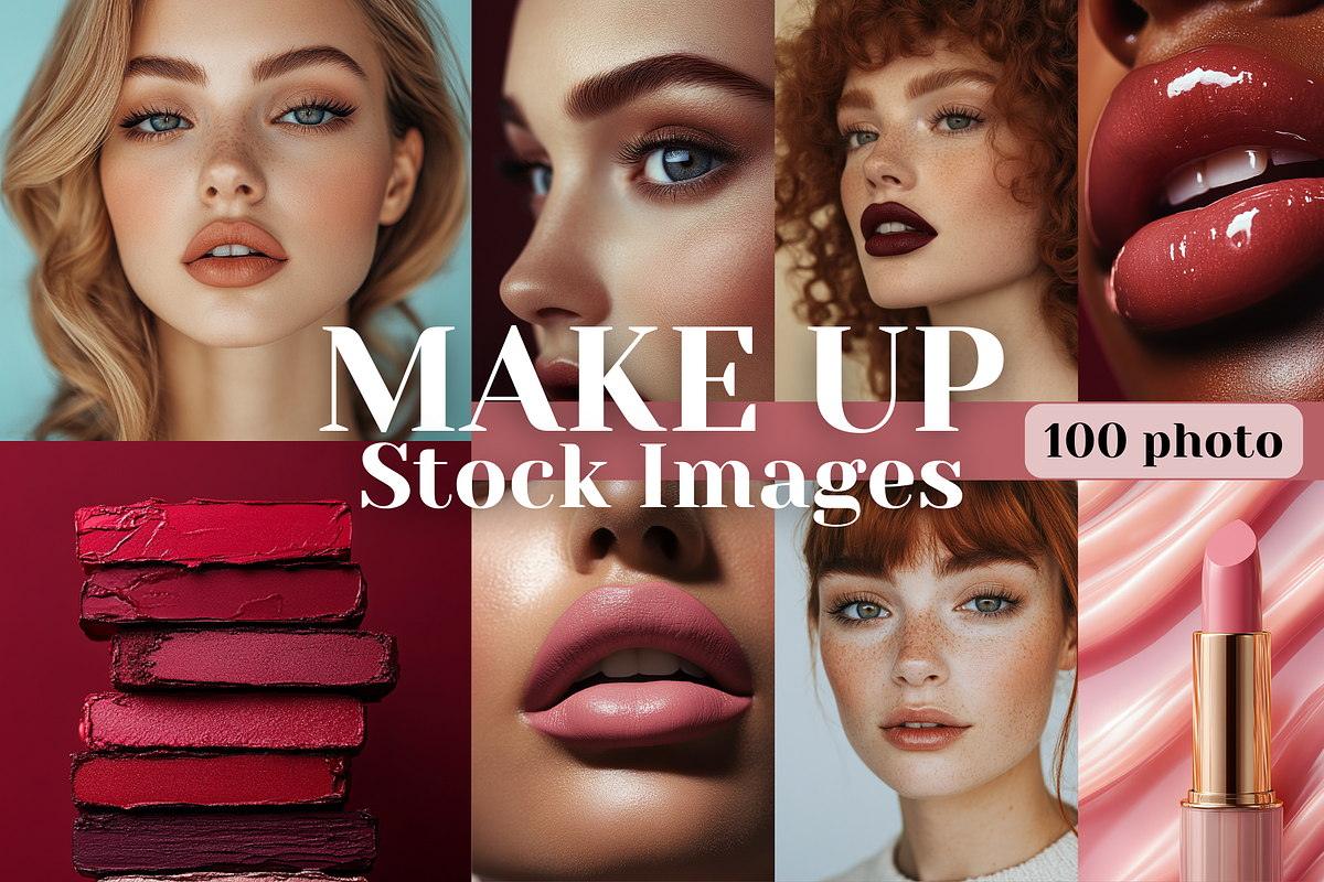 Makeup Stock Images Collection, a Beauty & Fashion Photo by MarkoPresets (Photo 1 of 7)