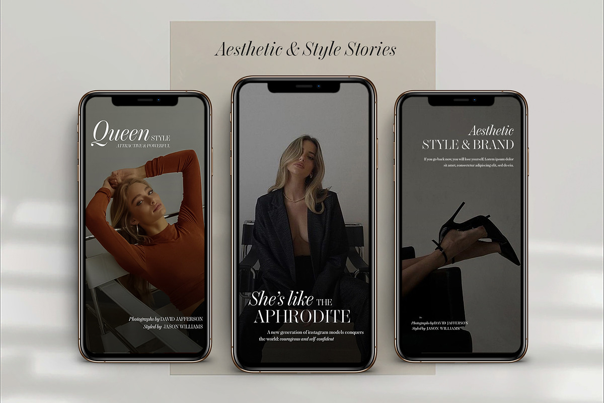 Instagram Aesthetic Templates Canva, a Social Media Template by Instprofi | Studio Estimo (Photo 10 of 13)