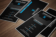 Corporate Business Card CM128, a Business Card Template by annozio (Thumbnail 1 of 4)