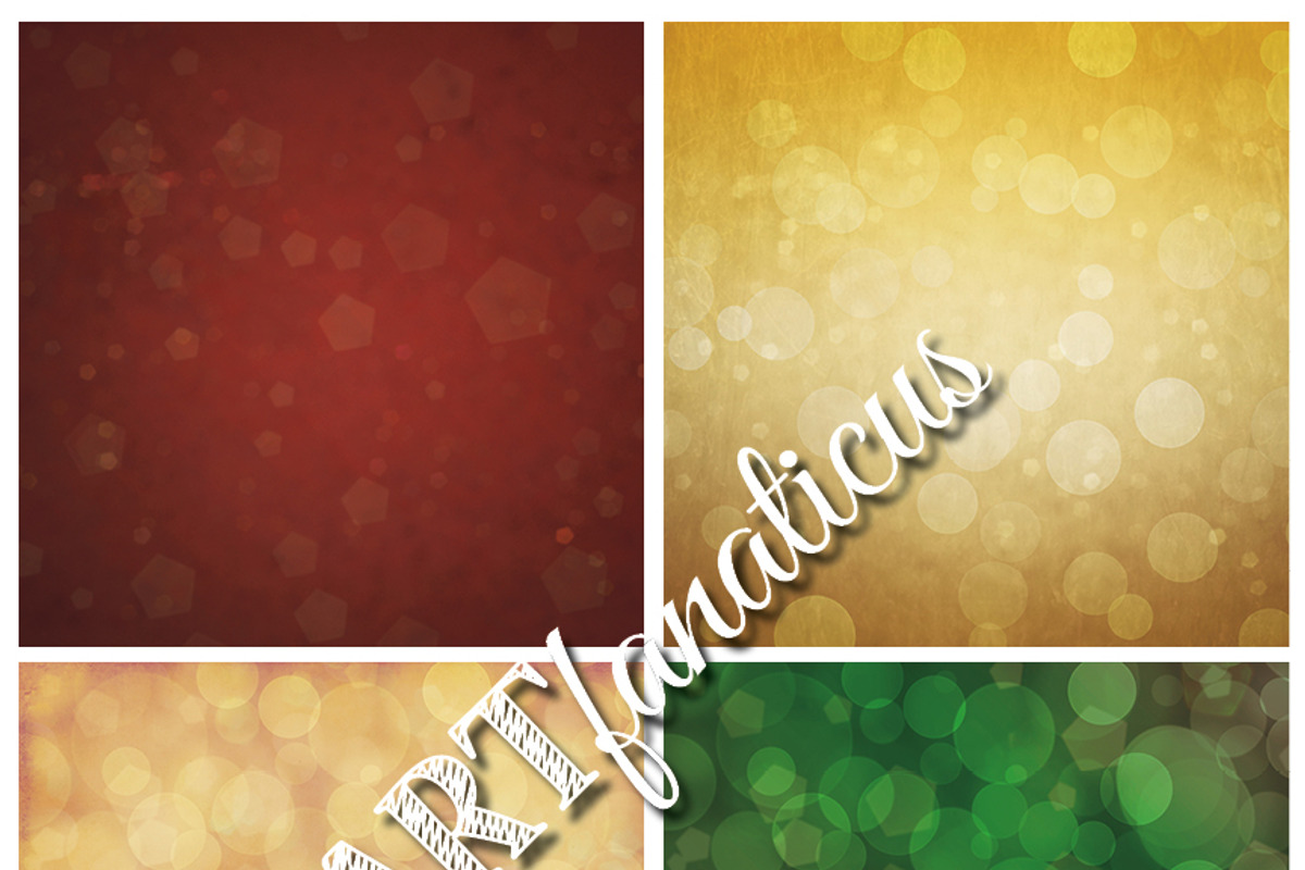 CHRISTMAS BOKEH, a Texture Graphic by Artfanaticus (Photo 3 of 4)