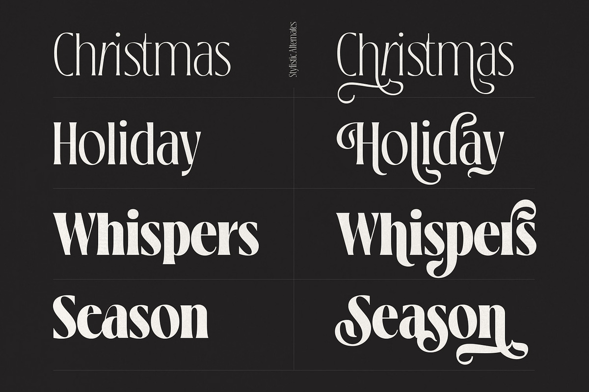 Loubrisa - Playful Branding Fonts, a Serif Font by creativemedialab (Photo 6 of 13)
