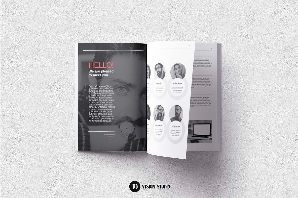 Project Proposal Template InDesign, a Brochure Template by ID Vision Studio (Photo 10 of 17)
