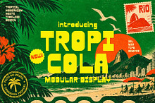 Tropicola - 1970's Brazilian Display