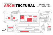Architectural layouts, a Household Mockup by Vladimir Vihrev (Thumbnail 4 of 12)