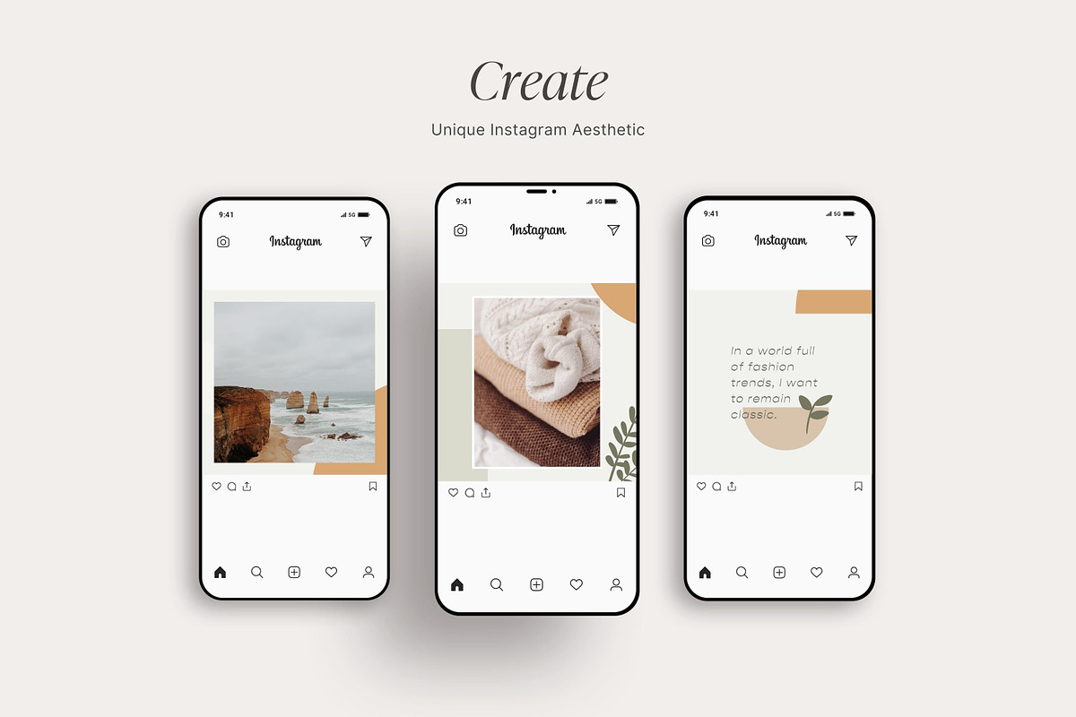 Canva Instagram Puzzle template, a Social Media Template by ...