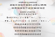 Rainbow Cupcake | Script Font, a Script Font by Scratchones (Thumbnail 7 of 8)