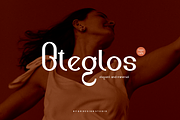 Oteglos - Elegant & Minimal Font, a Sans Serif Font by QR Design Studio (Thumbnail 1 of 7)