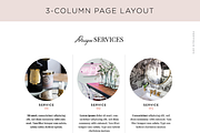 SALE - 30% off -The Olivia Portfolio, a Brochure Template by STUDIO MEROE (Thumbnail 4 of 10)