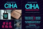 Ciha – Elegant Serif Typeface, a Serif Font by Astuti Studio (Thumbnail 18 of 25)
