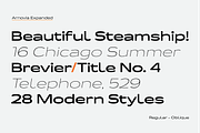 Arnovia Expanded, a Sans Serif Font by Ainun Jinan (Thumbnail 7 of 10)