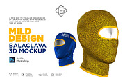 3D Mockup Balaclava, a Mask Mockup by Mildstudio (Thumbnail 5 of 5)