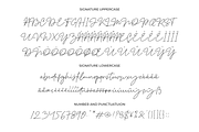 Mango Vintage Free Signature Font, a Sans Serif Font by zeenesia (Thumbnail 16 of 16)