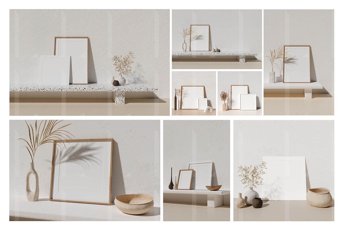 SALE Artisan Mockup Bundle, a Print Template by LINII (Photo 8 of 17)