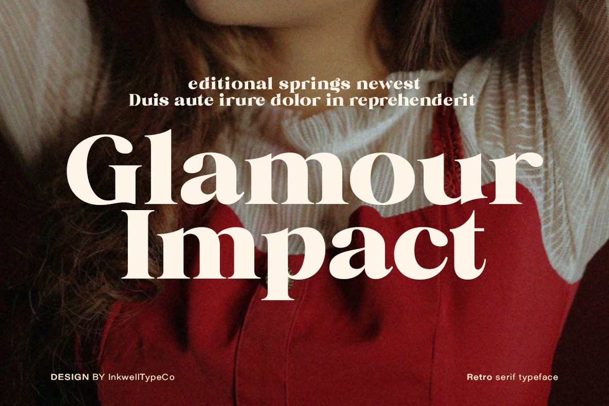 Keratha - MODERN RETRO TYPEFACE, a Serif Font by InkwellTypeCo (Photo 10 of 14)