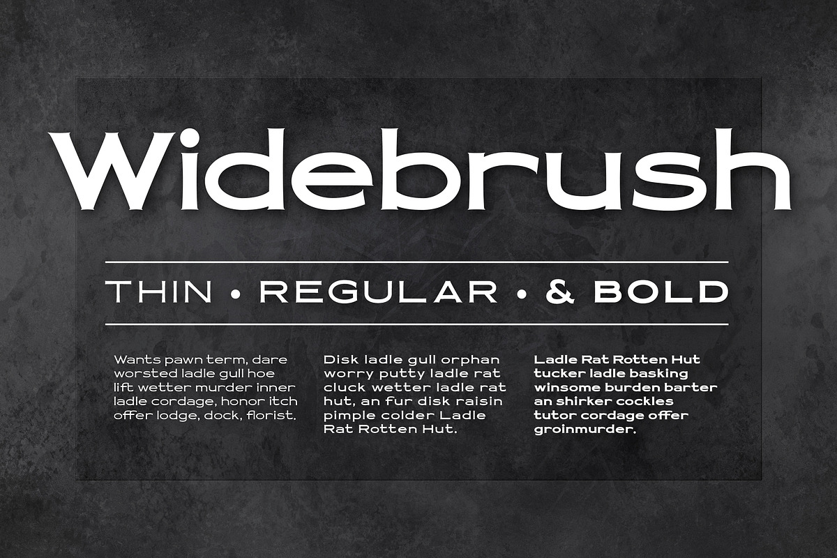 Widebrush
