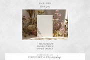 Natural Dried Floral Card Mockup, an Advertising Mockup by illuztrate (Thumbnail 2 of 3)