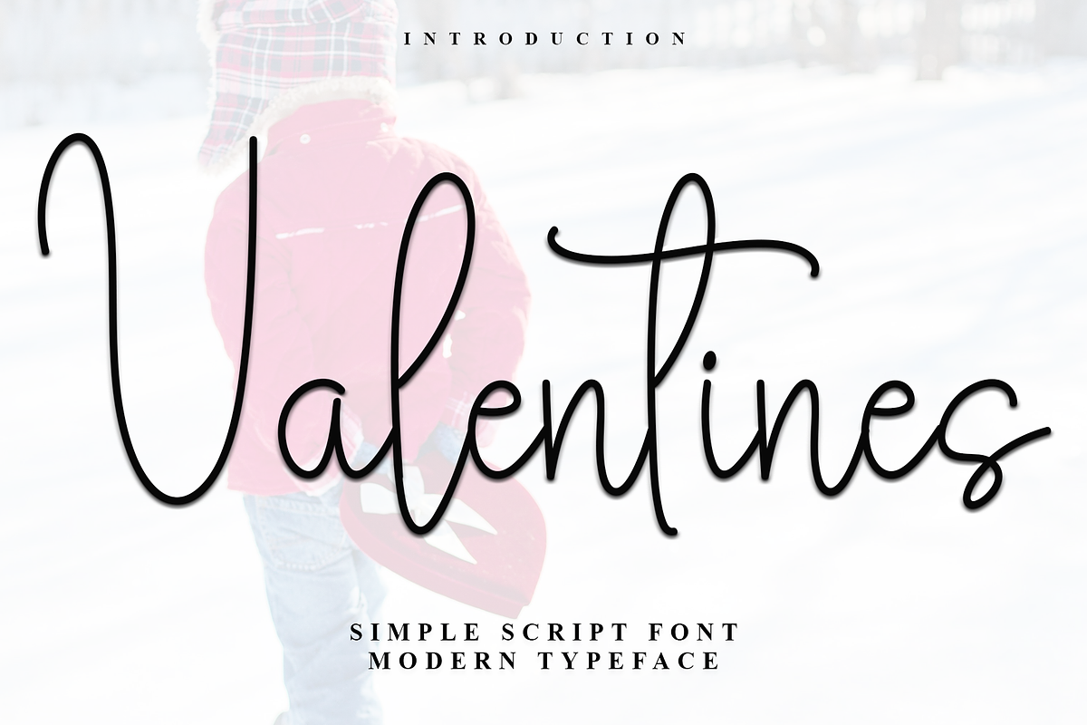Valentines, a Handwritten Font by InermediaSTUDIO (Photo 1 of 8)